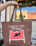 GGV zipper tote (espresso)